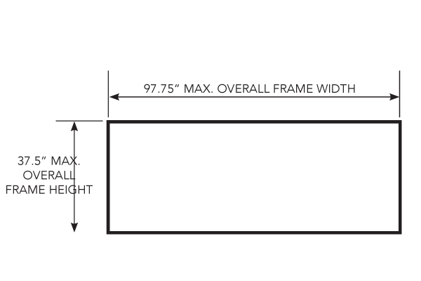 Rectangular Fixed Transom